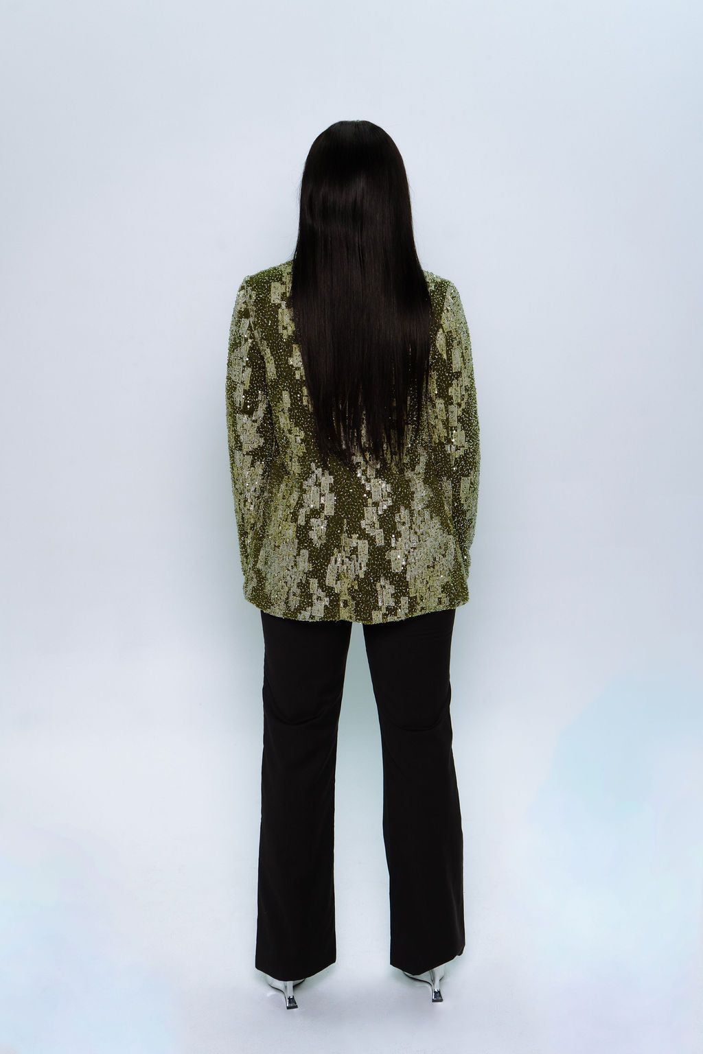 Black High Waisted Trousers